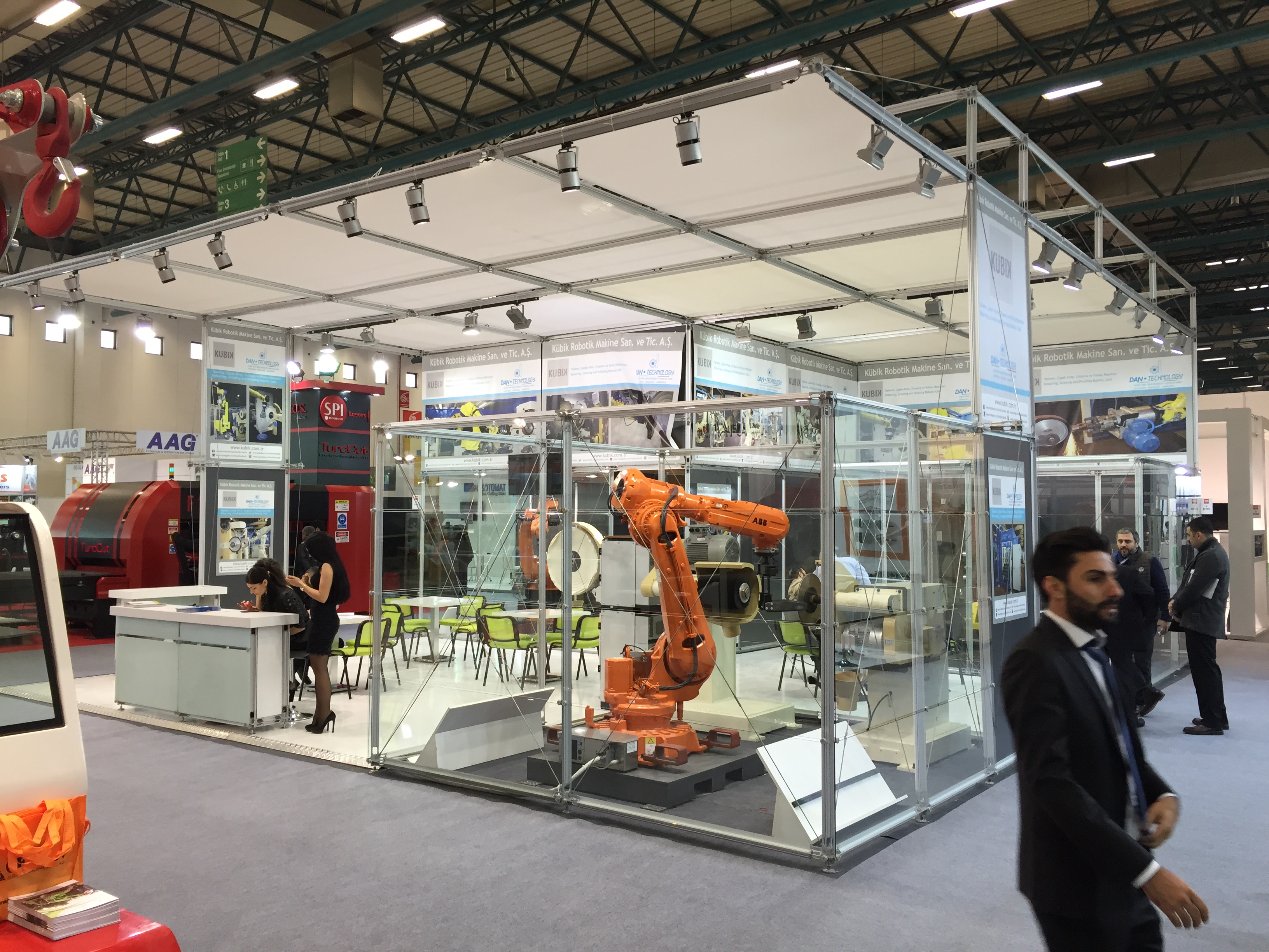 Exhibition stand slide 7